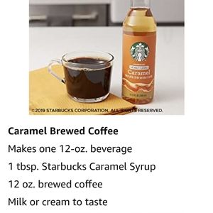 starbucks caramel syrup for coffee
